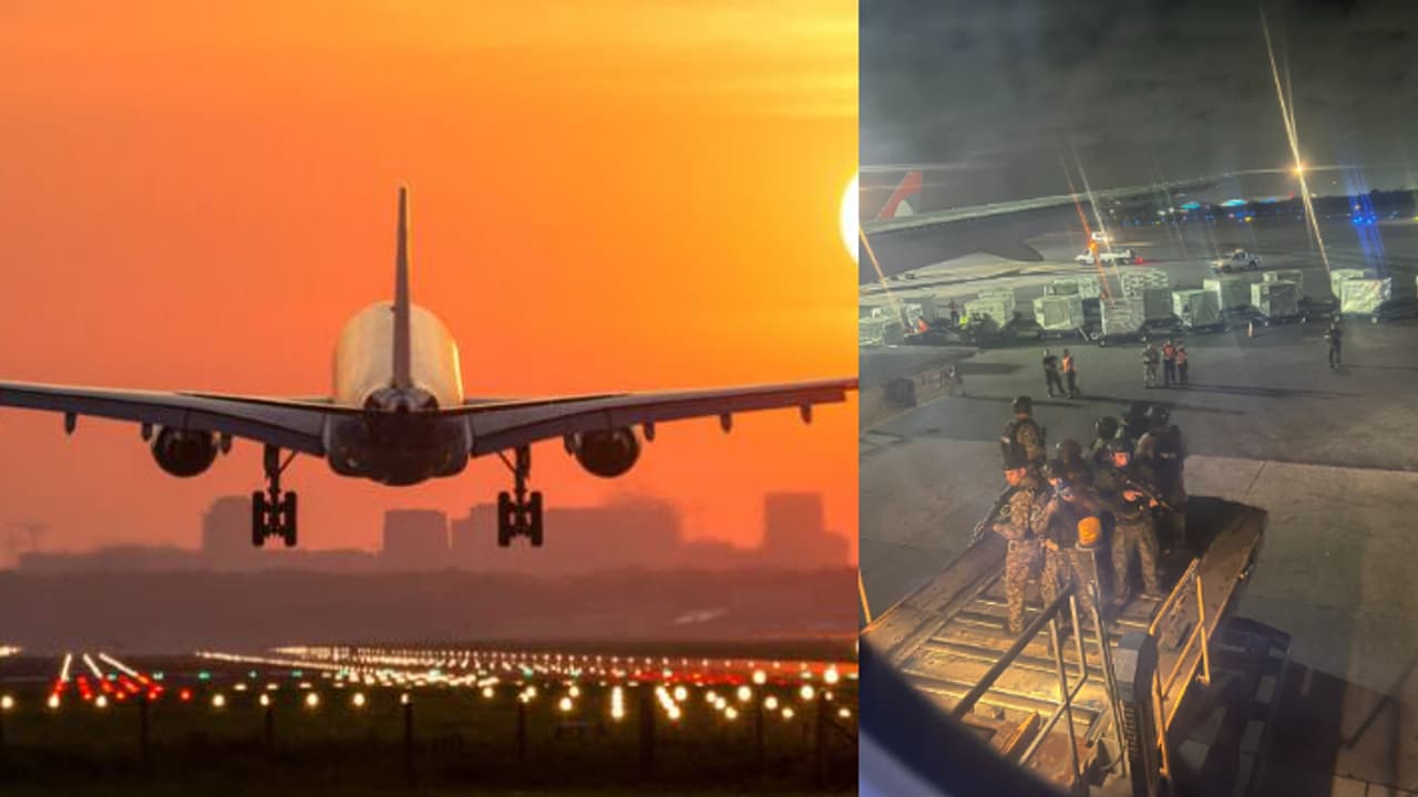 ടേക്ക് ഓഫിന് പിന്നാലെ കാർഗോ ഭാഗത്ത് വലിയ ശബ്ദം, ഭയന്ന് യാത്രക്കാർ, എമർജൻസി ലാൻഡിംഗ്, പരിശോധനയിൽ കണ്ടത്... ടേക്ക് ഓഫിന് പിന്നാലെ കാർഗോ ഭാഗത്ത് വലിയ ശബ്ദം, ഭയന്ന് യാത്രക്കാർ, എമർജൻസി ലാൻഡിംഗ്, പരിശോധനയിൽ കണ്ടത്...