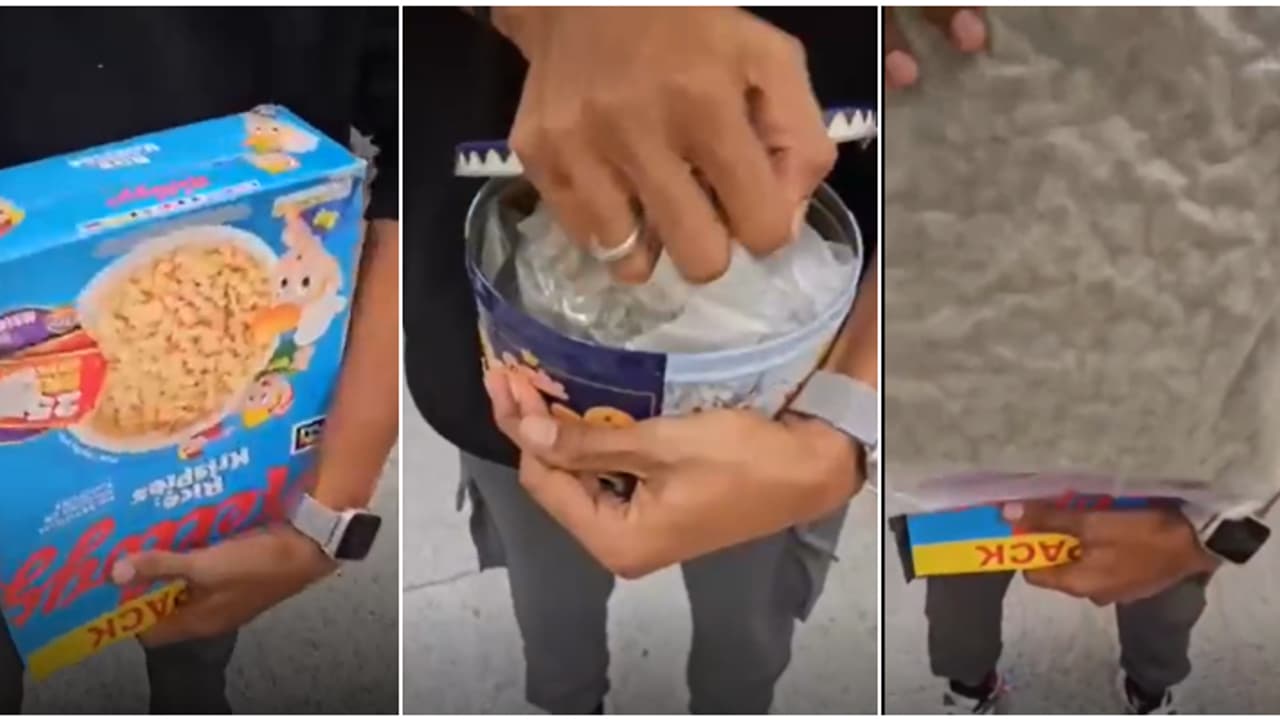 പുറമെ നോക്കിയാൽ കോൺഫ്ലേക്സ്, അകത്ത് അതാ മറ്റൊരു പായ്ക്കറ്റ്; ഫ്രം ബാങ്കോക്, എത്തിച്ചത് ഹൈഡ്രോപോണിക് കഞ്ചാവ് പുറമെ നോക്കിയാൽ കോൺഫ്ലേക്സ്, അകത്ത് അതാ മറ്റൊരു പായ്ക്കറ്റ്; ഫ്രം ബാങ്കോക്, എത്തിച്ചത് ഹൈഡ്രോപോണിക് കഞ്ചാവ്