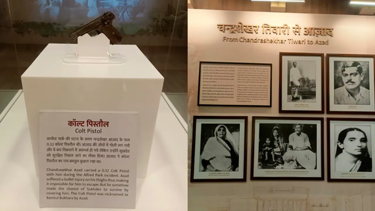 Chandrashekhar Azad's legendary pistol to draw crowds at Mahakumbh's heritage showcase Chandrashekhar Azad's legendary pistol to draw crowds at Mahakumbh's heritage showcase