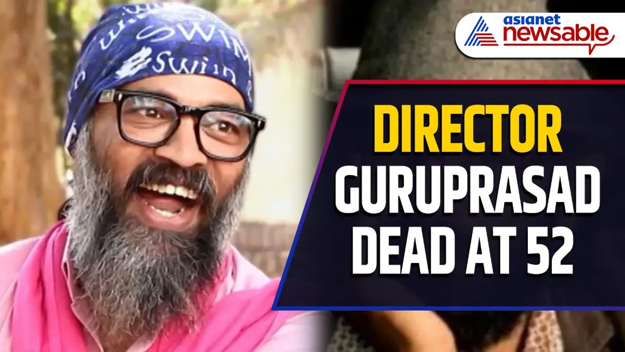 Renowned Sandalwood Director Guruprasad dies by suicide Renowned Sandalwood Director Guruprasad dies by suicide