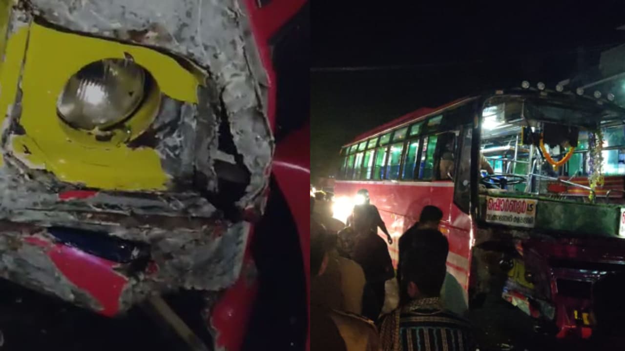 പാലക്കാട് സ്വകാര്യ ബസും ബൈക്കും കൂട്ടിയിടിച്ച് ഒരാള് മരിച്ചു, കൂടെയുണ്ടായിരുന്നയാള്ക്ക് ഗുരുതര പരിക്ക് പാലക്കാട് സ്വകാര്യ ബസും ബൈക്കും കൂട്ടിയിടിച്ച് ഒരാള് മരിച്ചു, കൂടെയുണ്ടായിരുന്നയാള്ക്ക് ഗുരുതര പരിക്ക്