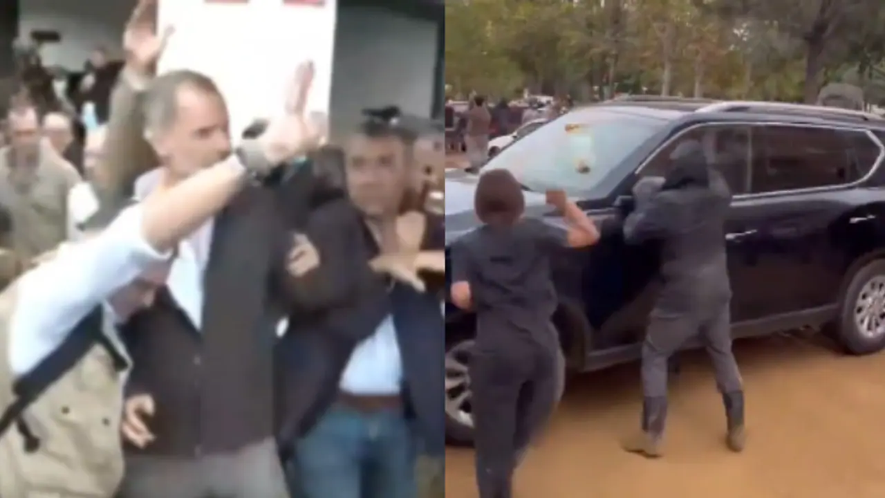 സ്പാനിഷ് രാജാവിനും രാജ്ഞിക്കും പ്രധാനമന്ത്രിക്കും നേരെ ചെളിയേറ്; ജനരോഷം പ്രളയ മുന്നറിയിപ്പ് പാളിയതിന് പിന്നാലെ