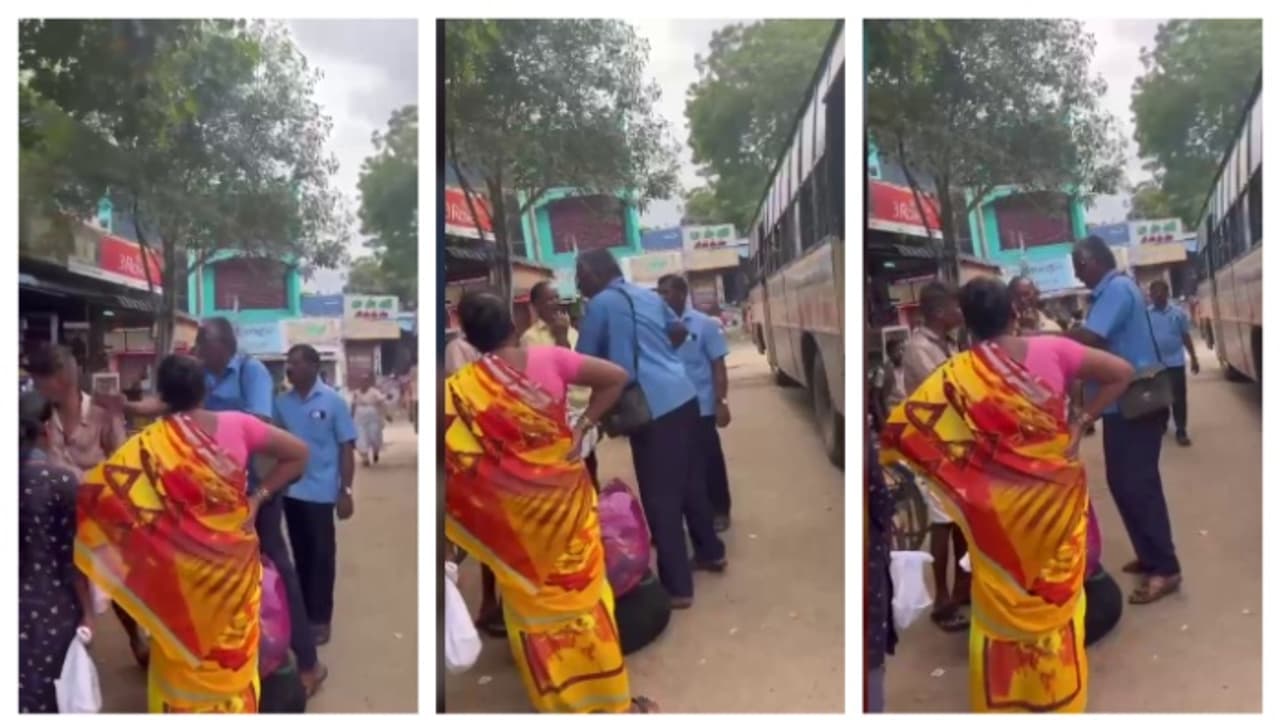 യാത്രക്കാരന്റെ മുഖത്തടിച്ച് ബസ് കണ്ടക്ടർ; പ്രകോപനം സാധനങ്ങളുമായി ബസിൽ കയറാൻ ശ്രമിച്ചത്; സംഭവം തിരുനെൽവേലിയിൽ യാത്രക്കാരന്റെ മുഖത്തടിച്ച് ബസ് കണ്ടക്ടർ; പ്രകോപനം സാധനങ്ങളുമായി ബസിൽ കയറാൻ ശ്രമിച്ചത്; സംഭവം തിരുനെൽവേലിയിൽ