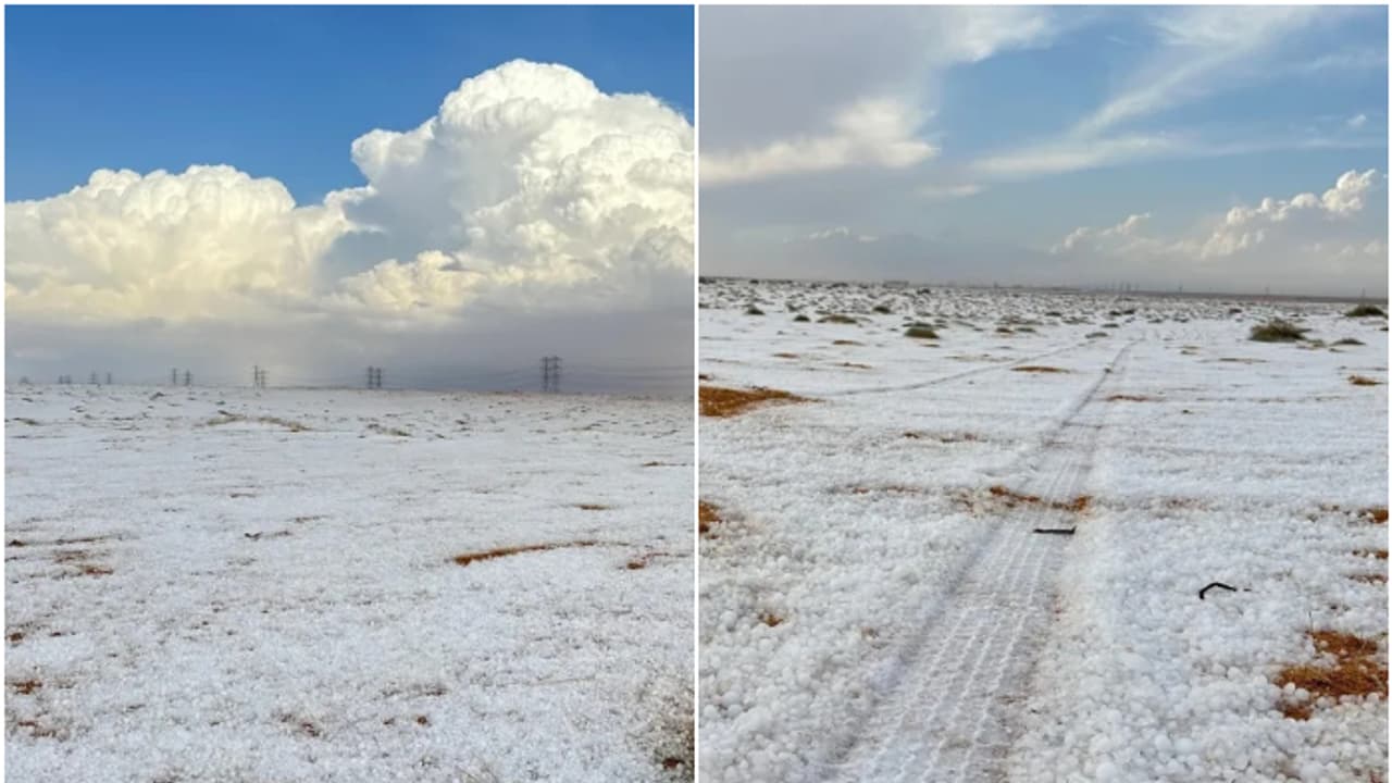തണുത്തുറഞ്ഞ് സൗദി; മഞ്ഞ് പുതച്ച് വടക്കൻമേഖല തണുത്തുറഞ്ഞ് സൗദി; മഞ്ഞ് പുതച്ച് വടക്കൻമേഖല