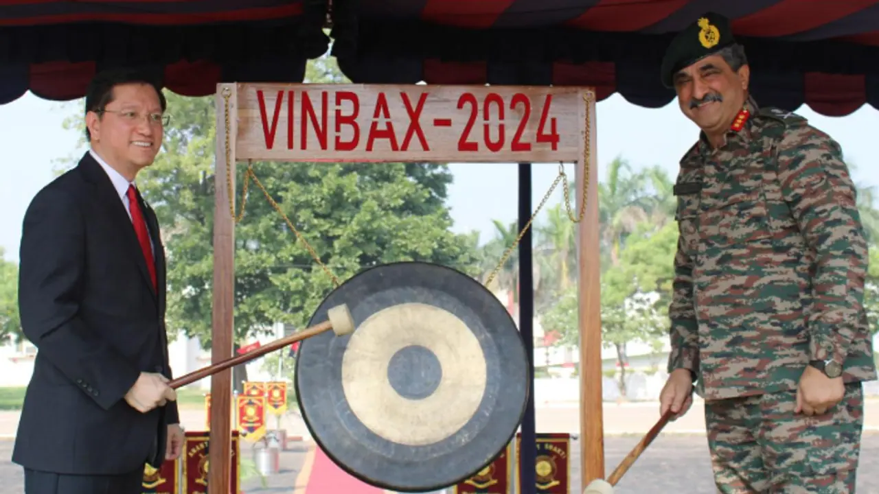 India, Vietnam begin 5th edition of joint military exercise "VinBax 2024" at Ambala and Chandimandir