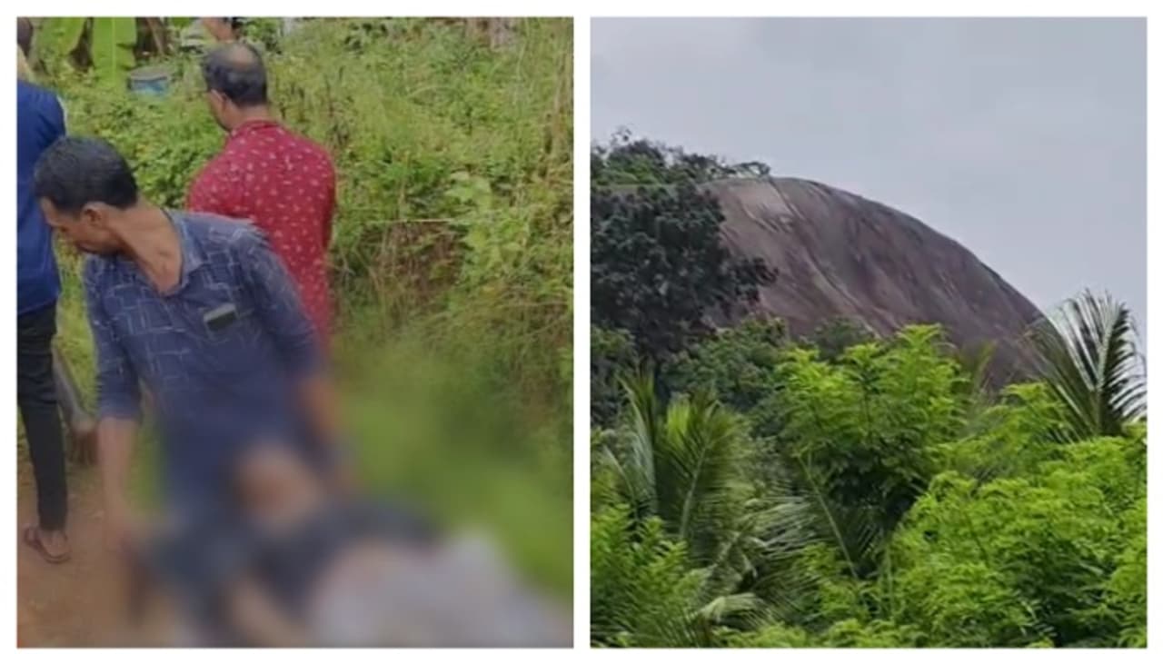 മഴ പെയ്തപ്പോള്‍ പാറയുടെ അടിയിലേക്ക് മാറിനിന്നു; തിരിച്ചിട്ടപ്പാറയില്‍ മിന്നലേറ്റ് യുവാവിന് ദാരുണാന്ത്യം