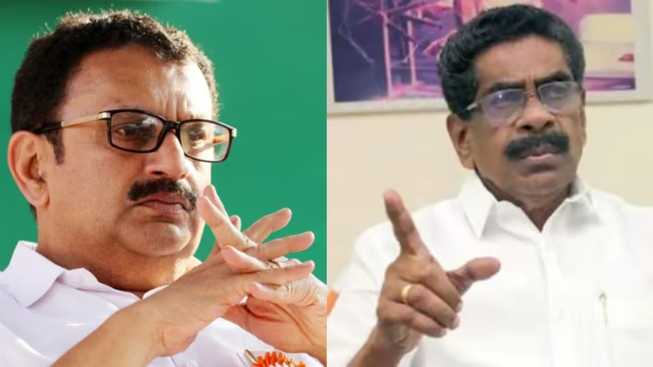 'രാഷ്ട്രീയത്തിലിറങ്ങിയ അന്ന് മുതൽ മത്സരിക്കുന്നു'; മുരളീധരനെതിരെ രൂക്ഷ വിമർശനവുമായി മുല്ലപ്പള്ളി രാമചന്ദ്രൻ 'രാഷ്ട്രീയത്തിലിറങ്ങിയ അന്ന് മുതൽ മത്സരിക്കുന്നു'; മുരളീധരനെതിരെ രൂക്ഷ വിമർശനവുമായി മുല്ലപ്പള്ളി രാമചന്ദ്രൻ