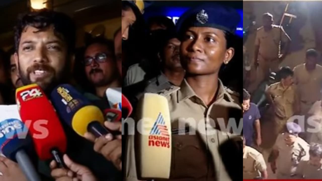 '12 മുറികളിൽ പരിശോധിച്ചു, ഒന്നും കണ്ടെത്തിയില്ലെന്ന് എഎസ്‌പി; സിപിഎമ്മിന്‍റെ നാടകം ജനം കാണുന്നുണ്ടെന്ന് ഷാഫി