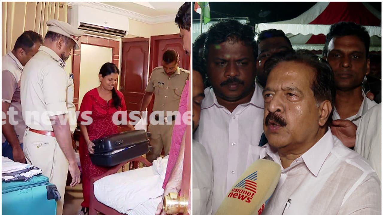  റെയ്ഡ് കൊടകര കുഴല്‍പ്പണ ഇടപാട് വെളുപ്പിക്കാനുള്ള സിപിഎം ബിജെപി ഡീല്‍: ചെന്നിത്തല