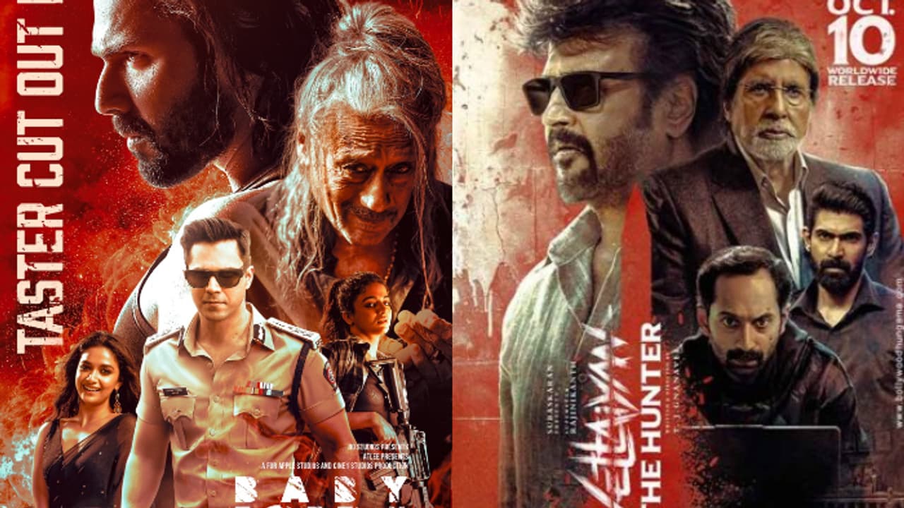 SHOCKING! Baby John poster's stark similarity to Rajinikanth's Vettaiyan raises eyebrows