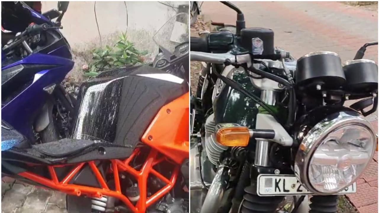 റീൽസിനുവേണ്ടി ബൈക്ക് സ്റ്റണ്ട് നടത്തിയവര് കുടുങ്ങി; പരിശോധനയിൽ പിടിച്ചെടുത്തത് 25 ബൈക്കുകൾ, പിഴ ഈടാക്കി റീൽസിനുവേണ്ടി ബൈക്ക് സ്റ്റണ്ട് നടത്തിയവര് കുടുങ്ങി; പരിശോധനയിൽ പിടിച്ചെടുത്തത് 25 ബൈക്കുകൾ, പിഴ ഈടാക്കി