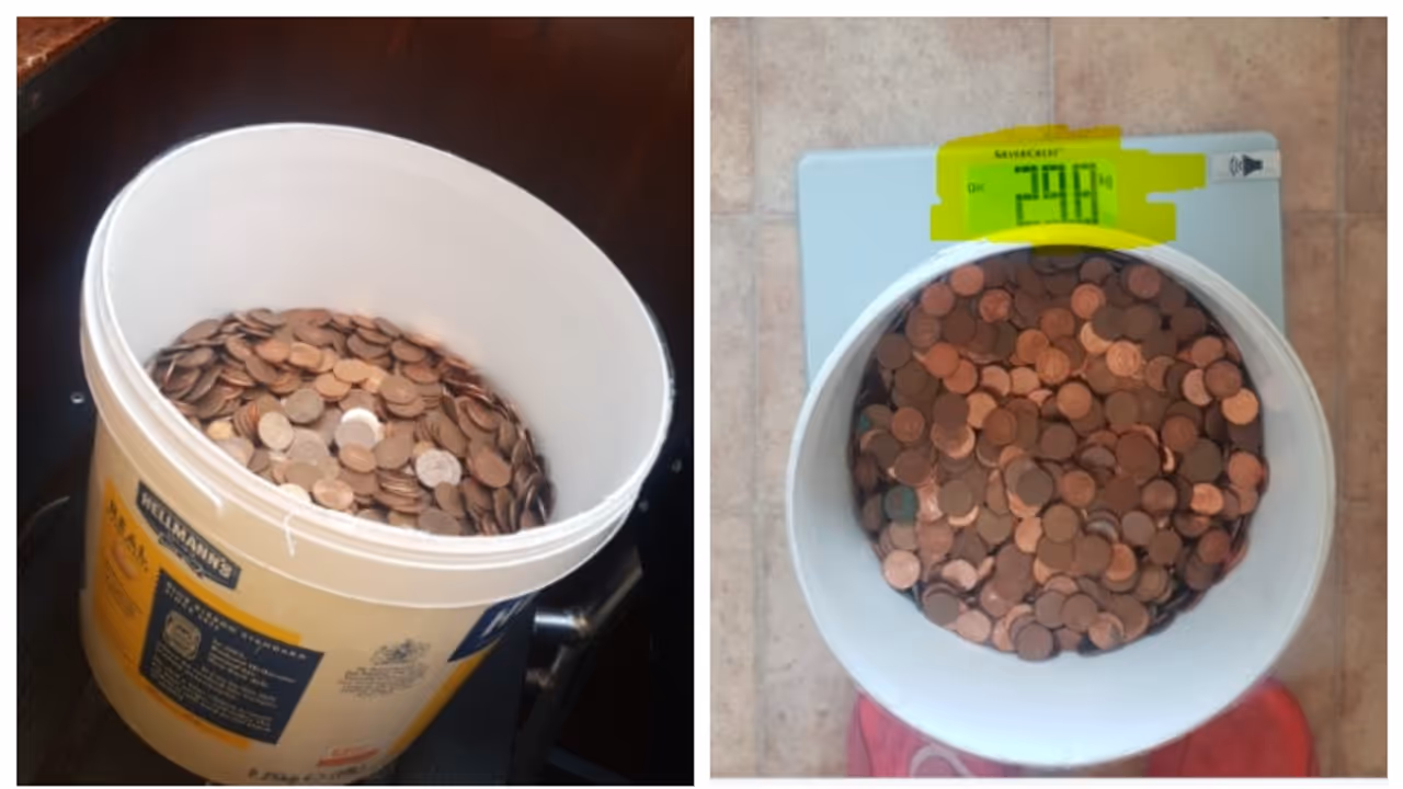 റെസ്റ്റോറന്‍റ് ജീവനക്കാരന് ശമ്പളം നല്‍കിയത് നാണയത്തില്‍, മൊത്തം 30 കിലോ നാണയം 