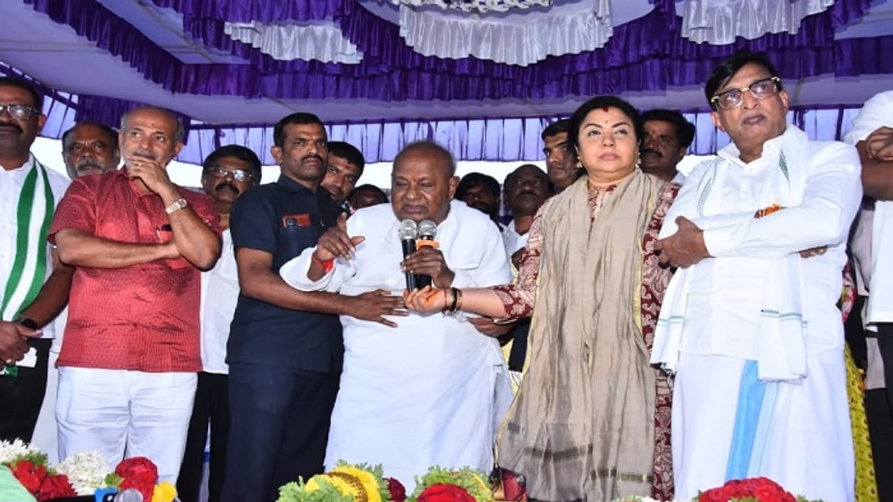 ಸಾಯುವ ಮುನ್ನ ಮೇಕೆದಾಟಿಗೆ ಒಪ್ಪಿಸ್ತೀನಿ, ಮೋದಿಯಿಂದ ಮಾತ್ರ ಈ ಯೋಜನೆ ಅನುಷ್ಠಾನ ಸಾಧ್ಯ: ದೇವೇಗೌಡ