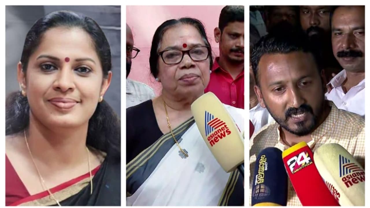 'ദിവ്യക്ക് ജാമ്യം ലഭിച്ചതിൽ സന്തോഷം', നീതി കിട്ടണമെന്ന് പി കെ ശ്രീമതി; വിമർശനവുമായി രാഹുൽ മാങ്കൂട്ടത്തിൽ 'ദിവ്യക്ക് ജാമ്യം ലഭിച്ചതിൽ സന്തോഷം', നീതി കിട്ടണമെന്ന് പി കെ ശ്രീമതി; വിമർശനവുമായി രാഹുൽ മാങ്കൂട്ടത്തിൽ