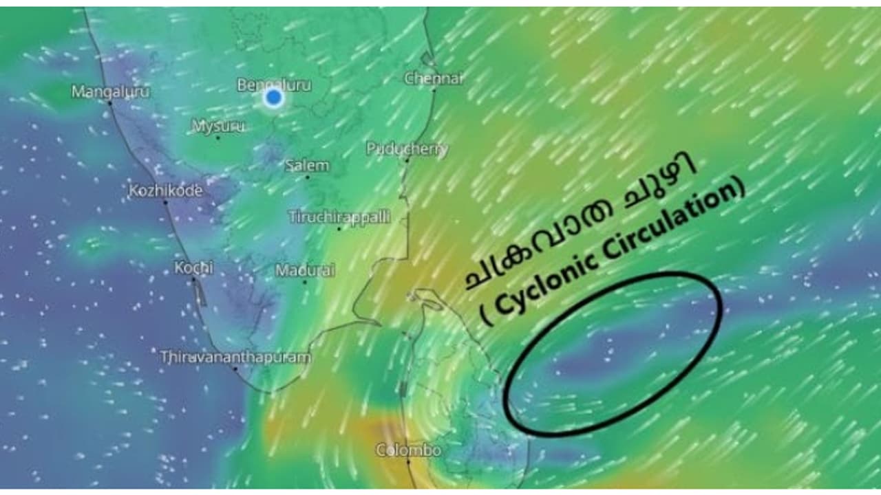 അതിശക്ത മഴ സാധ്യത; ബംഗാൾ ഉൾക്കടലിന് മുകളിലായി ചക്രവാതച്ചുഴി, ന്യൂനമർദമായേക്കും; 3 ജില്ലകളിൽ ഓറഞ്ച് അലർട്ട് അതിശക്ത മഴ സാധ്യത; ബംഗാൾ ഉൾക്കടലിന് മുകളിലായി ചക്രവാതച്ചുഴി, ന്യൂനമർദമായേക്കും; 3 ജില്ലകളിൽ ഓറഞ്ച് അലർട്ട്