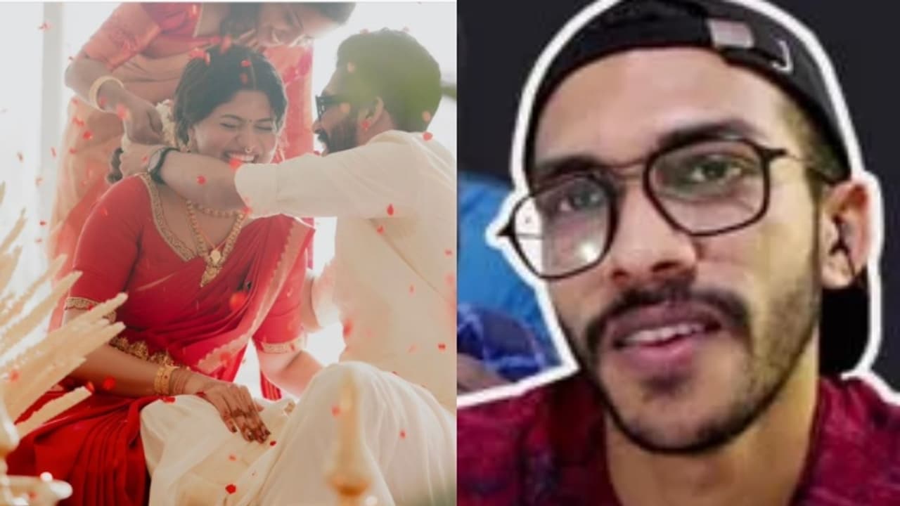 യുട്യൂബർ അര്‍ജ്യുവും അപർണ പ്രേംരാജും വിവാഹിതരായി