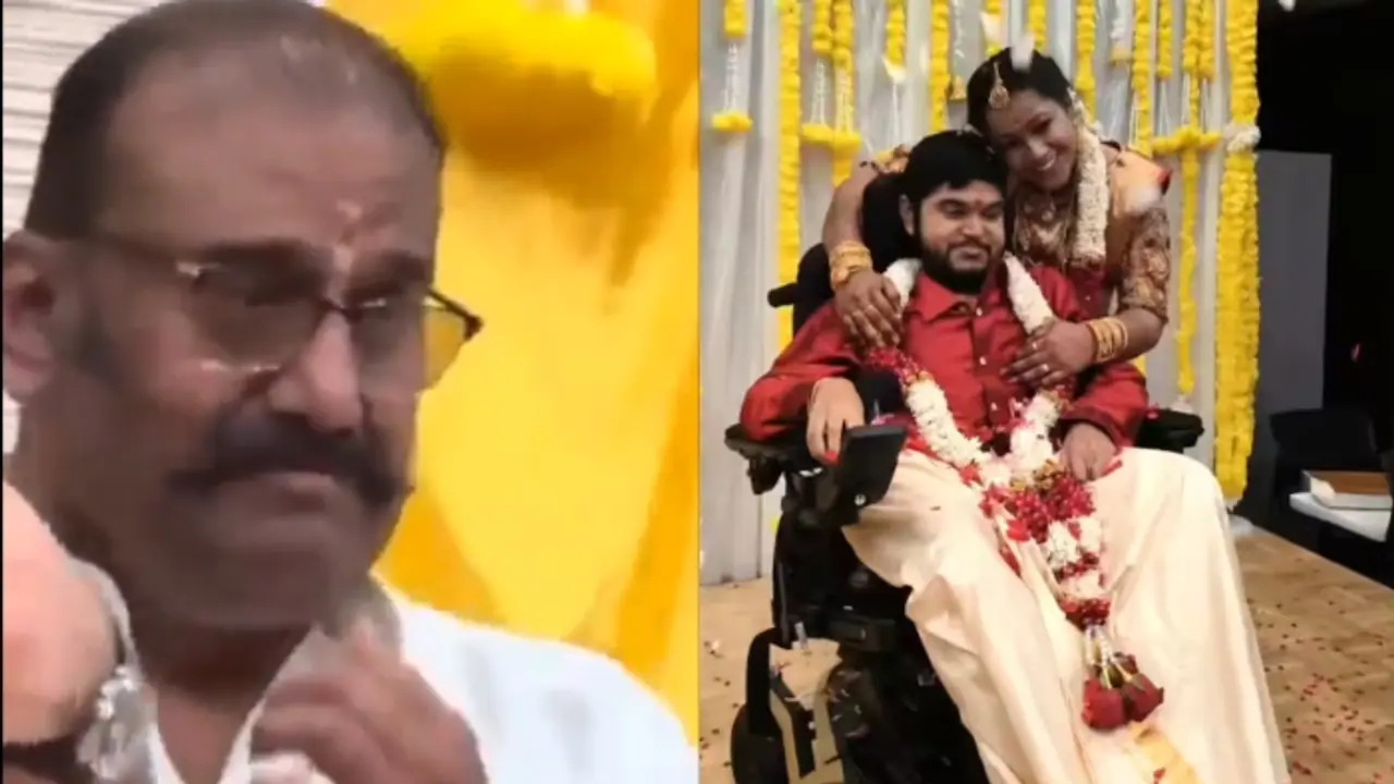 നടന് നെപ്പോളിയന്റെ മകൻ വിവാഹിതനായി; കണ്ണുകള് നിറഞ്ഞ് താരം, വീഡിയോ നടന് നെപ്പോളിയന്റെ മകൻ വിവാഹിതനായി; കണ്ണുകള് നിറഞ്ഞ് താരം, വീഡിയോ