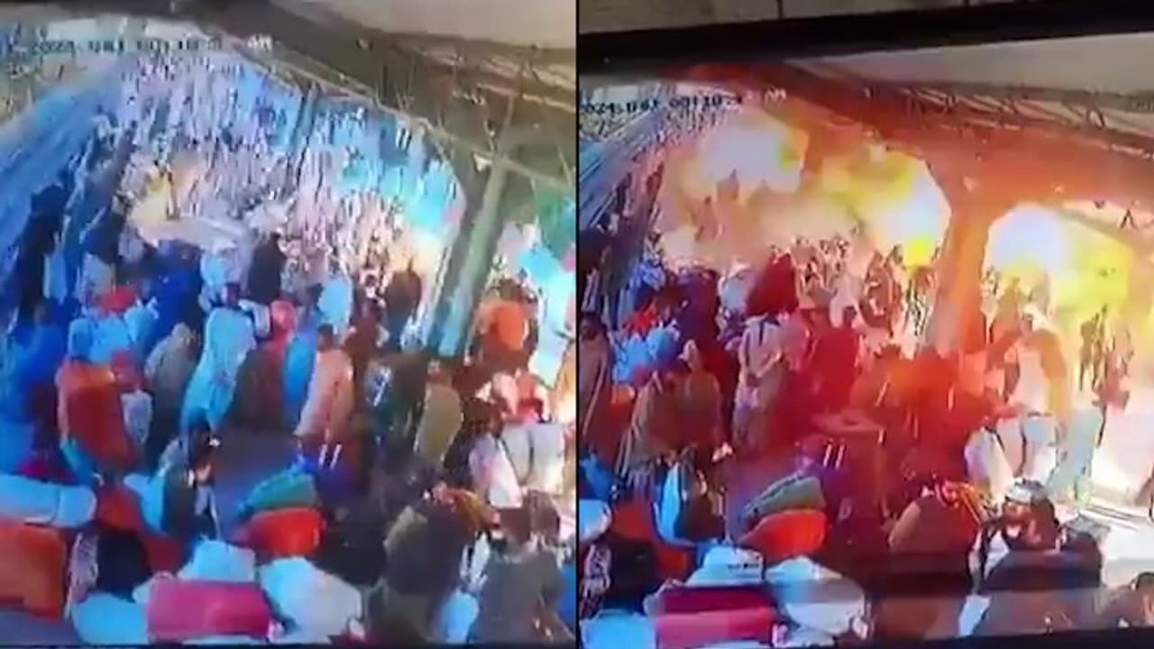 Quetta railway station blast: CCTV footage captures moment bomb exploded, BLA claims responsibility (WATCH) Quetta railway station blast: CCTV footage captures moment bomb exploded, BLA claims responsibility (WATCH)