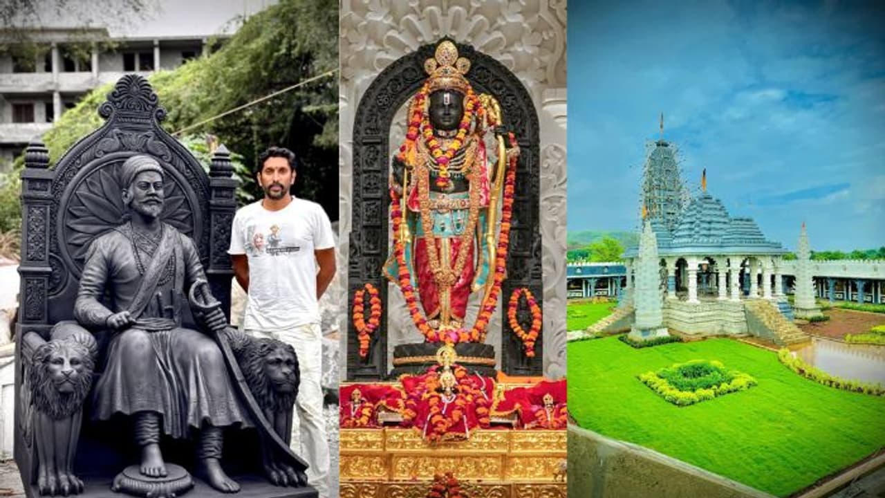 ಬಾಲರಾಮನ ಮೂರ್ತಿ ಕೆತ್ತಿದ್ದ ಅರುಣ್ ಯೋಗಿರಾಜ್ಗೆ ಶಿವಾಜಿ ಮಹಾರಾಜ್ ಮೂರ್ತಿ ಕೆತ್ತುವ ಆಫರ್! ಬಾಲರಾಮನ ಮೂರ್ತಿ ಕೆತ್ತಿದ್ದ ಅರುಣ್ ಯೋಗಿರಾಜ್ಗೆ ಶಿವಾಜಿ ಮಹಾರಾಜ್ ಮೂರ್ತಿ ಕೆತ್ತುವ ಆಫರ್!