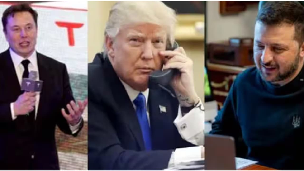 'സംസാരിച്ചത് 25 മിനിട്ടിലേറെ', ട്രംപും സെലൻസ്കിയും തമ്മിലുള്ള ചർച്ചയിൽ മസ്കും പങ്കെടുത്തെന്ന് റിപ്പോർട്ട്