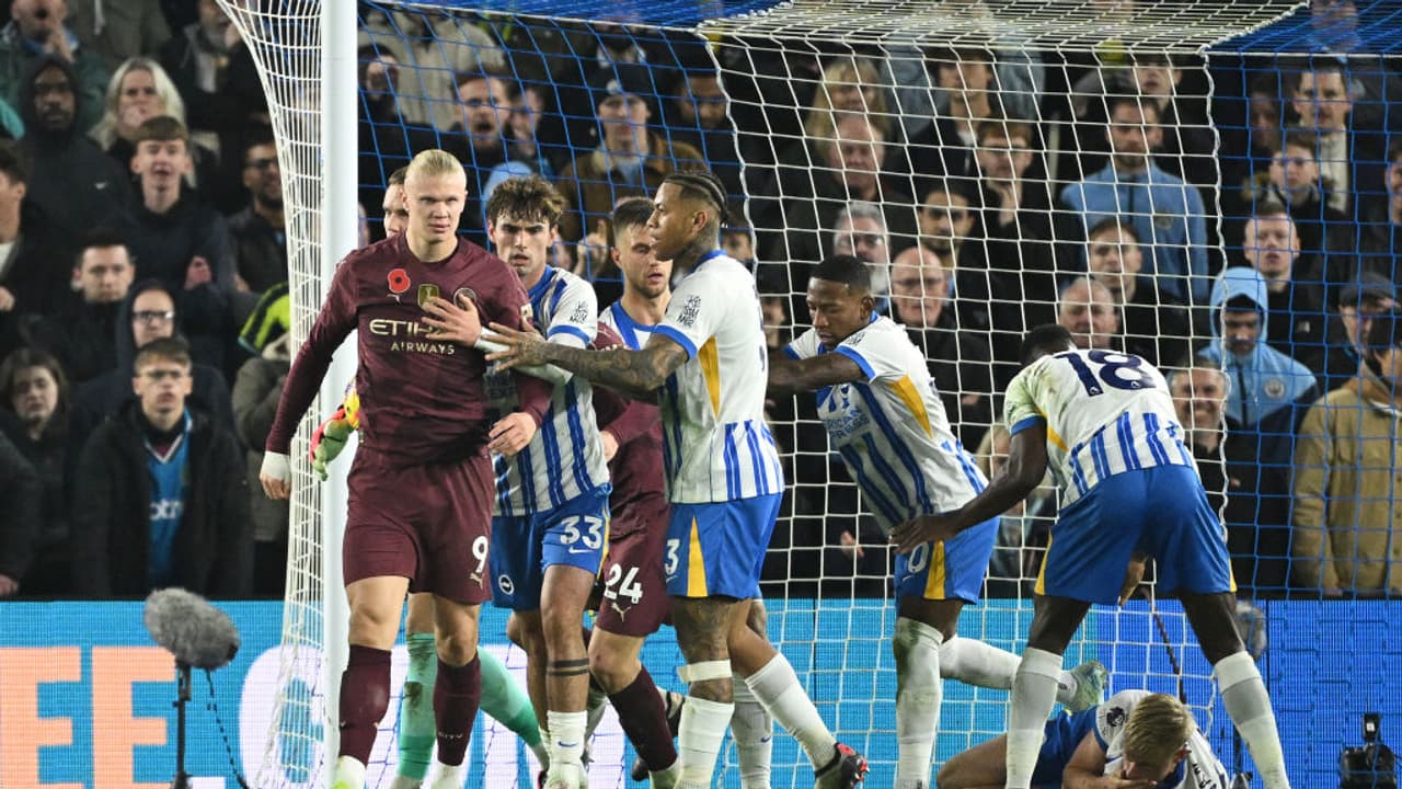 Brighton stuns Man City 2 1, hands Pep 1st ever 4 game losing streak; fans remind Haaland to 'stay humble'