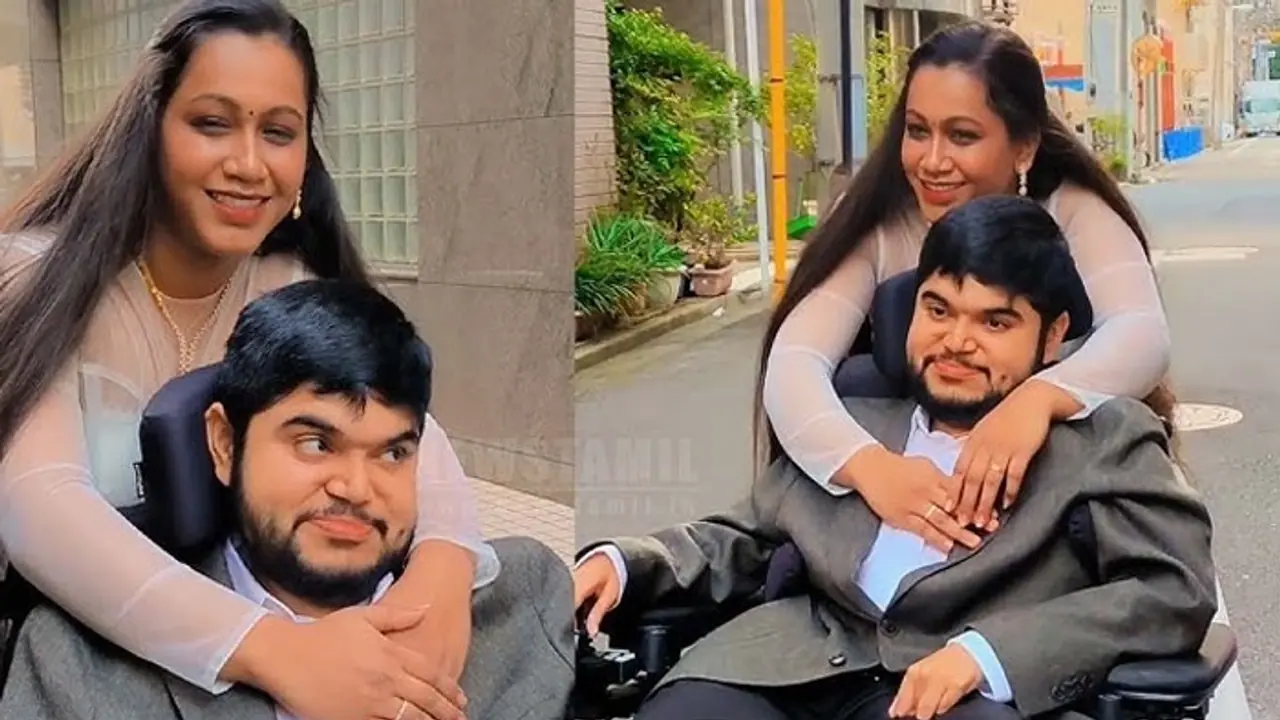 WATCH: Napoleon’s son Dhanoosh and his wife Akshaya's wedding video from Japan goes viral WATCH: Napoleon’s son Dhanoosh and his wife Akshaya's wedding video from Japan goes viral