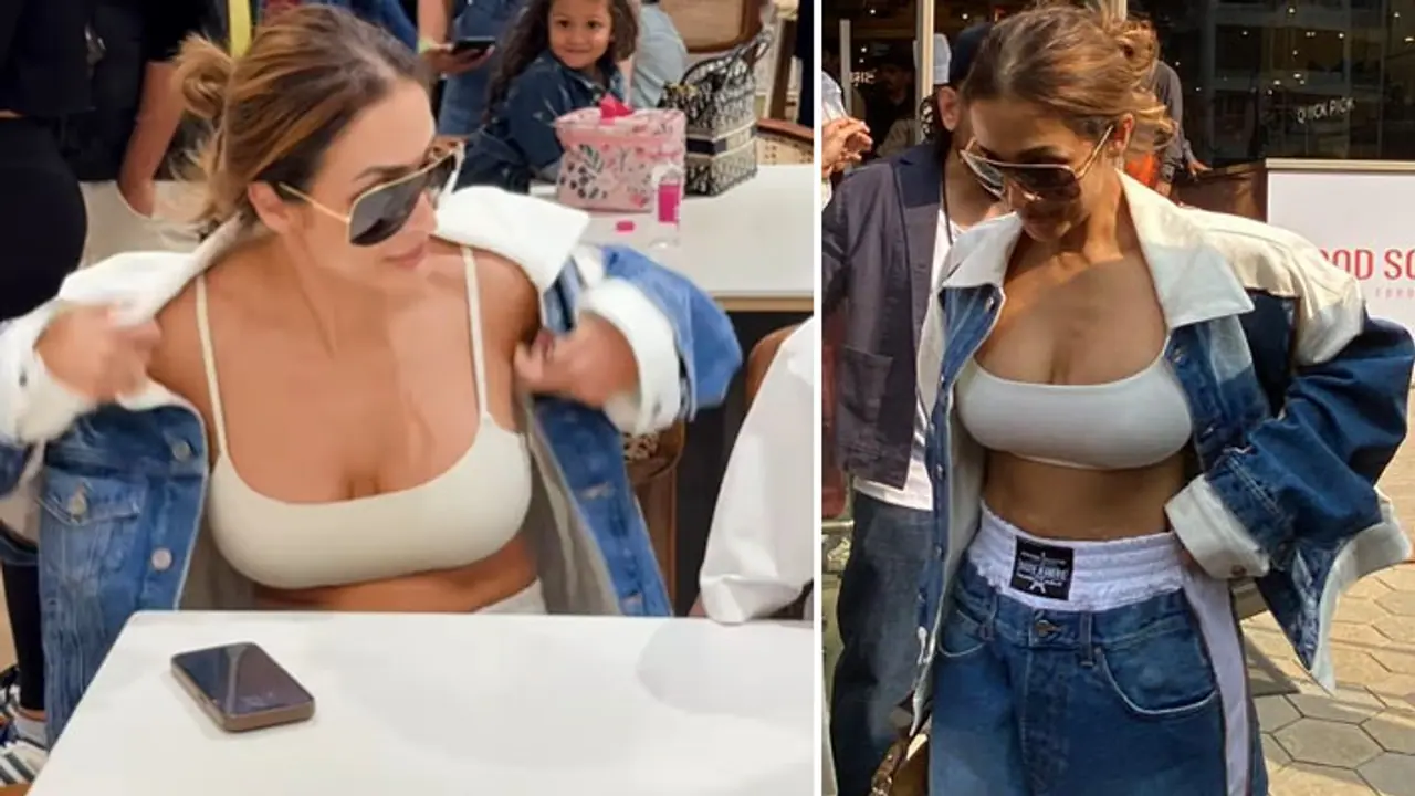 malaika arora spotted malaika arora spotted