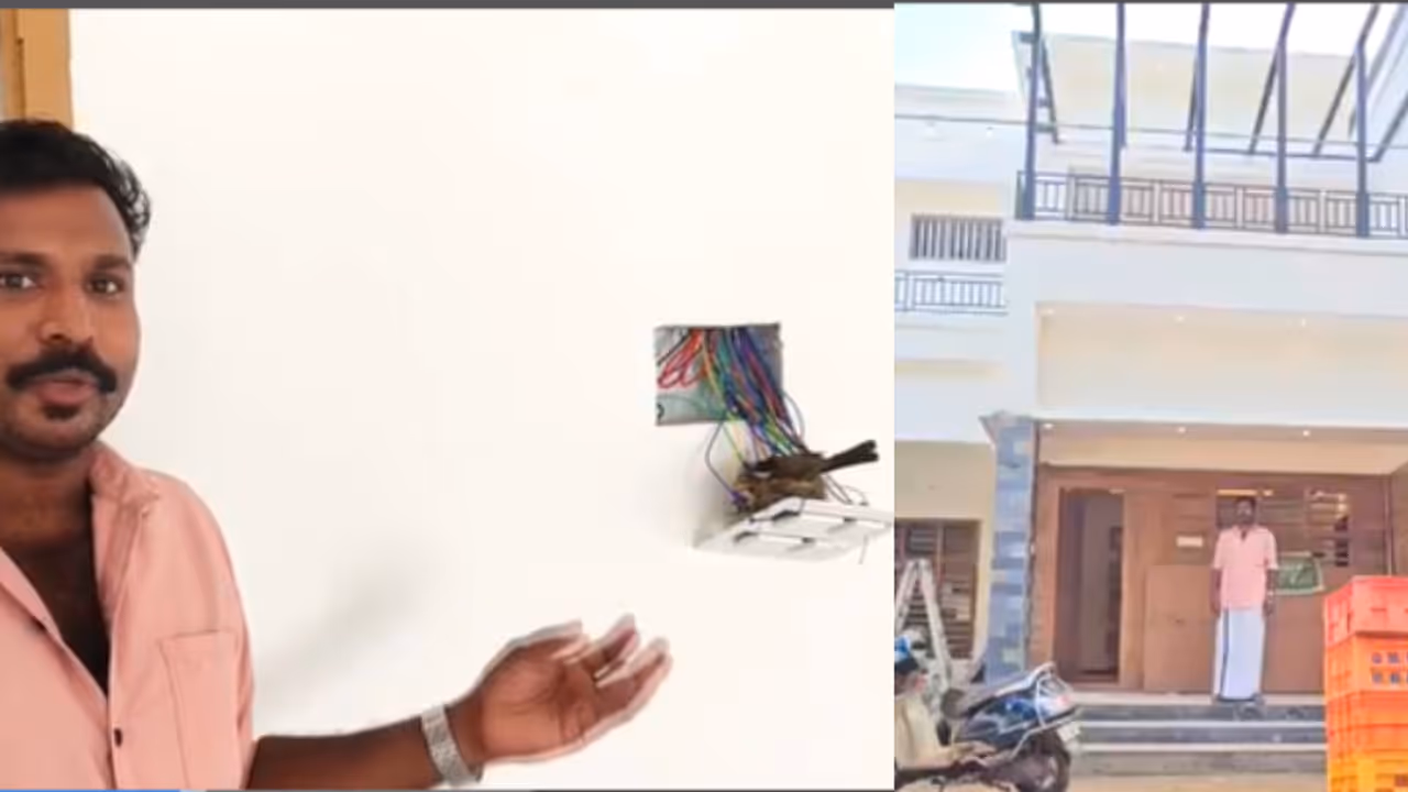 വര്‍ഷങ്ങൾ കാത്തിരുന്നുണ്ടാക്കിയ വീട്, ക്ഷണിക്കാതെ എത്തി താമസം തുടങ്ങി 'കുഞ്ഞു കുടുംബം' പാലുകാച്ചൽ മാറ്റി ഉടമ