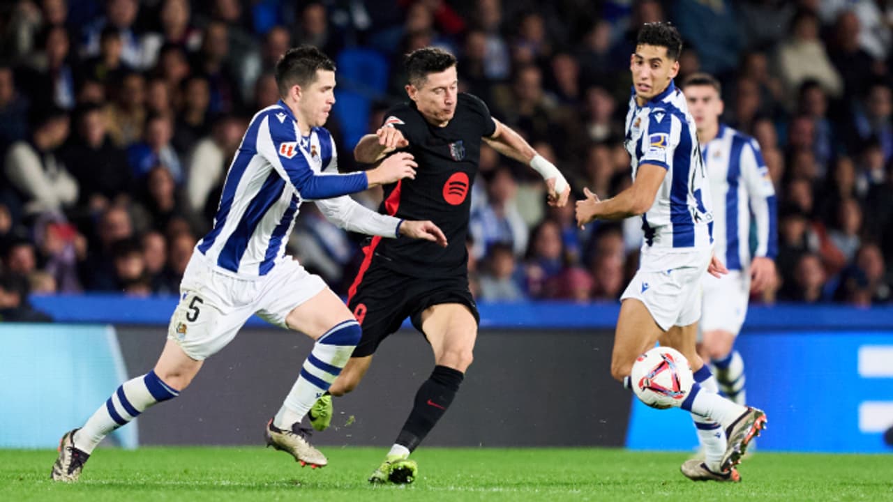 La Liga 2024 25: Barcelona suffers shock defeat at Real Sociedad La Liga 2024 25: Barcelona suffers shock defeat at Real Sociedad