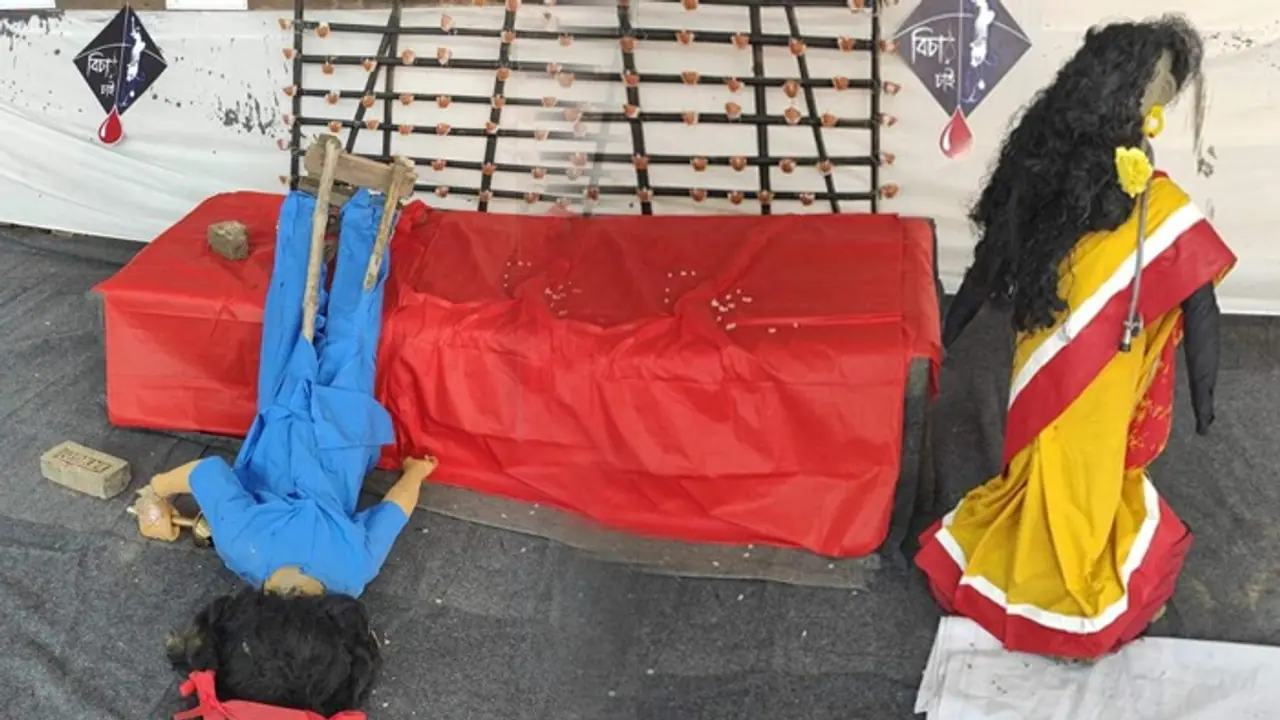 RG Kar rape murder victim's statue vandalised, found smashed at Kolkata hospital RG Kar rape murder victim's statue vandalised, found smashed at Kolkata hospital