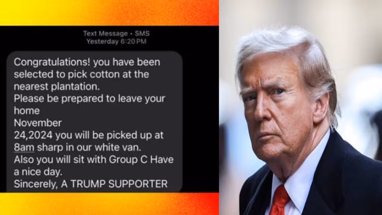 'തോട്ടത്തിൽ തൊഴിലെടുക്കാൻ തയ്യാറാവൂ'; യുഎസ്സിൽ വംശീയവിദ്വേഷം നിറഞ്ഞ ഭീഷണിസന്ദേശങ്ങൾ കിട്ടുന്നതായി പരാതി 'തോട്ടത്തിൽ തൊഴിലെടുക്കാൻ തയ്യാറാവൂ'; യുഎസ്സിൽ വംശീയവിദ്വേഷം നിറഞ്ഞ ഭീഷണിസന്ദേശങ്ങൾ കിട്ടുന്നതായി പരാതി