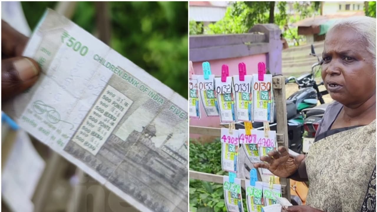 40 രൂപയുടെ 2 ലോട്ടറി വാങ്ങി, യുവാവ് പകരം നൽകിയത് 500 രൂപയുടെ ഡമ്മി നോട്ട്; തട്ടിപ്പിന് ഇരയായി വയോധിക 40 രൂപയുടെ 2 ലോട്ടറി വാങ്ങി, യുവാവ് പകരം നൽകിയത് 500 രൂപയുടെ ഡമ്മി നോട്ട്; തട്ടിപ്പിന് ഇരയായി വയോധിക