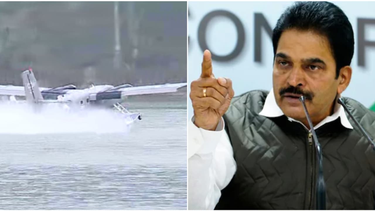 '2004ൽ ദുബൈയിൽ സീപ്ലെയിനിൽ സഞ്ചരിച്ചപ്പോൾ തനിക്ക് തോന്നിയ ആശയം'; സിപിഎമ്മാണ് പണ്ട് അട്ടിമറിച്ചതെന്ന് കെ സി '2004ൽ ദുബൈയിൽ സീപ്ലെയിനിൽ സഞ്ചരിച്ചപ്പോൾ തനിക്ക് തോന്നിയ ആശയം'; സിപിഎമ്മാണ് പണ്ട് അട്ടിമറിച്ചതെന്ന് കെ സി