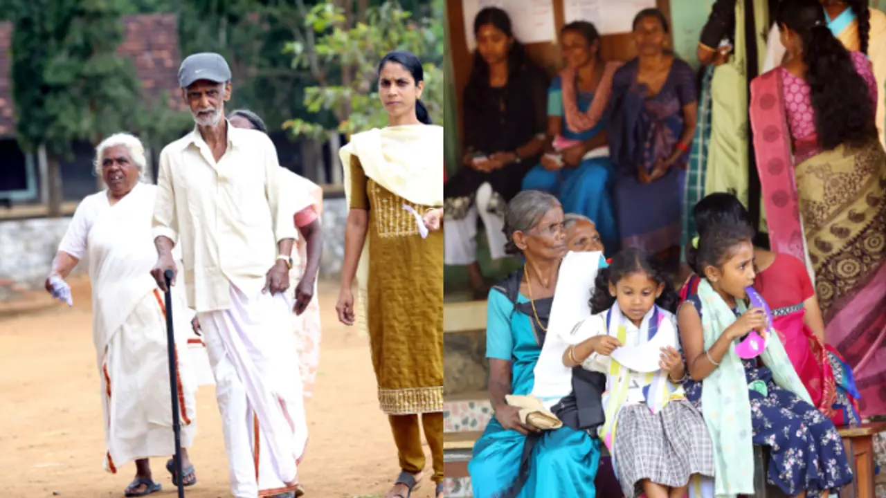 ജനം വിധിയെഴുതി, വോട്ടെടുപ്പ് പൂര്‍ത്തിയായി; ചേലക്കരയിൽ റെക്കോഡ് പോളിങ്, വയനാട്ടിൽ പോളിങ് കുത്തനെ ഇടിഞ്ഞു