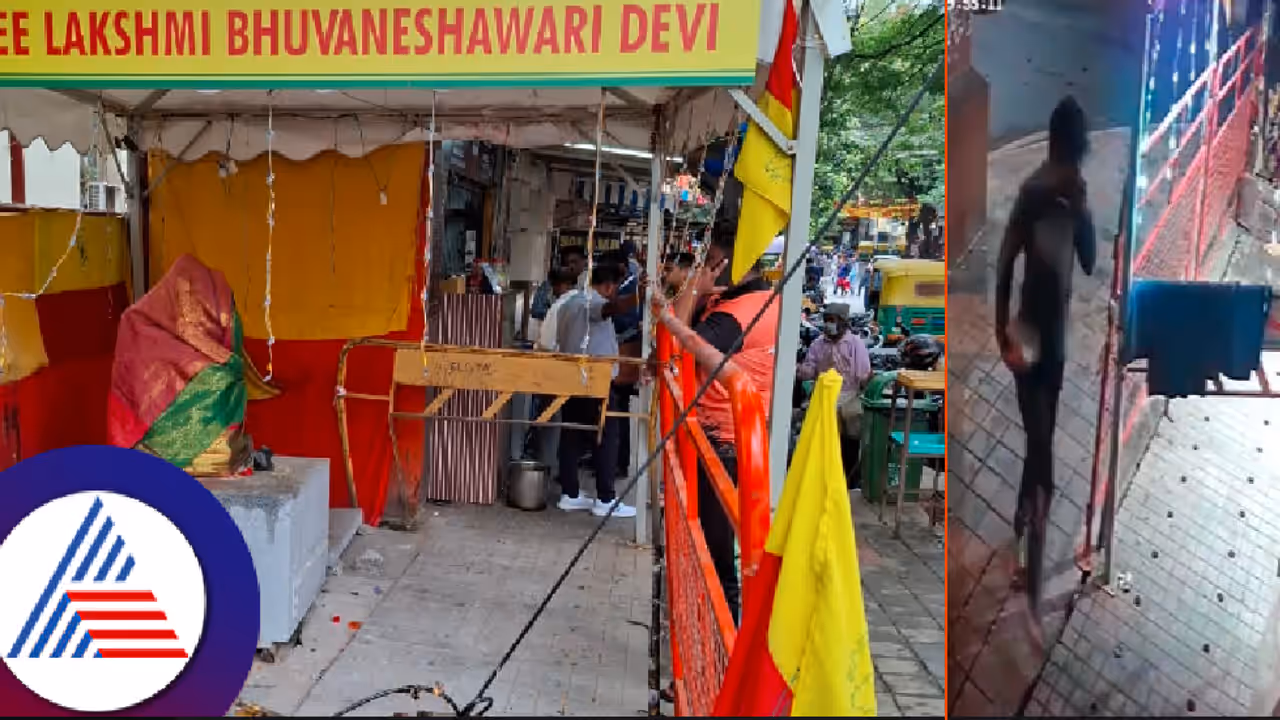 ಲಕ್ಷ್ಮೀ ಭುವನೇಶ್ವರಿ ದೇವಿ ವಿಗ್ರಹ ವಿರೂಪಗೊಳಿಸಿ ದುಷ್ಕರ್ಮಿ ವಿಕೃತಿ! ಲಕ್ಷ್ಮೀ ಭುವನೇಶ್ವರಿ ದೇವಿ ವಿಗ್ರಹ ವಿರೂಪಗೊಳಿಸಿ ದುಷ್ಕರ್ಮಿ ವಿಕೃತಿ!