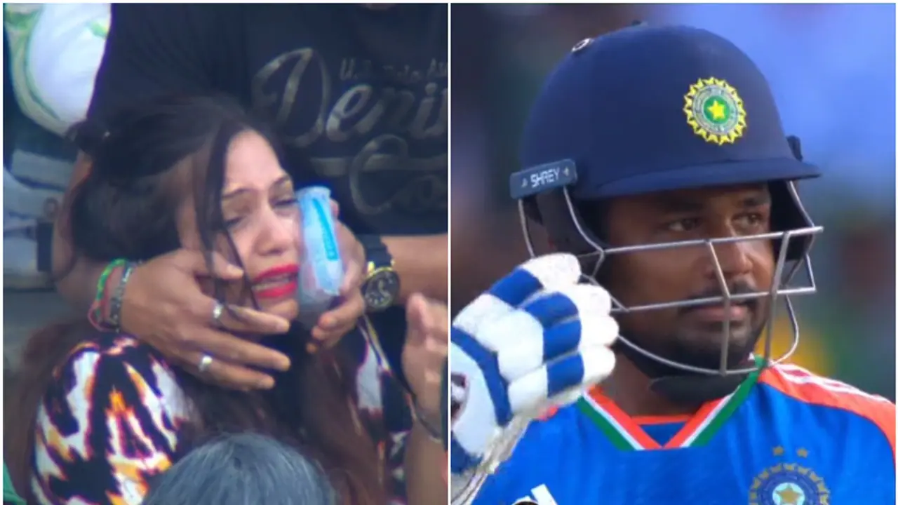 സഞ്ജുവിന്റെ ഷോട്ട് പതിച്ചത് യുവതിയുടെ മുഖത്ത്, കരഞ്ഞ് നിലവിളിച്ച് യുവതി! ശ്രദ്ധിക്കൂവെന്ന് സഞ്ജു വീഡിയോ സഞ്ജുവിന്റെ ഷോട്ട് പതിച്ചത് യുവതിയുടെ മുഖത്ത്, കരഞ്ഞ് നിലവിളിച്ച് യുവതി! ശ്രദ്ധിക്കൂവെന്ന് സഞ്ജു വീഡിയോ