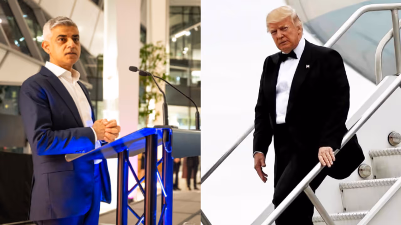 London Mayor Sadiq Khan accuses Donald Trump of targeting him over ethnicity and Muslim faith (WATCH)