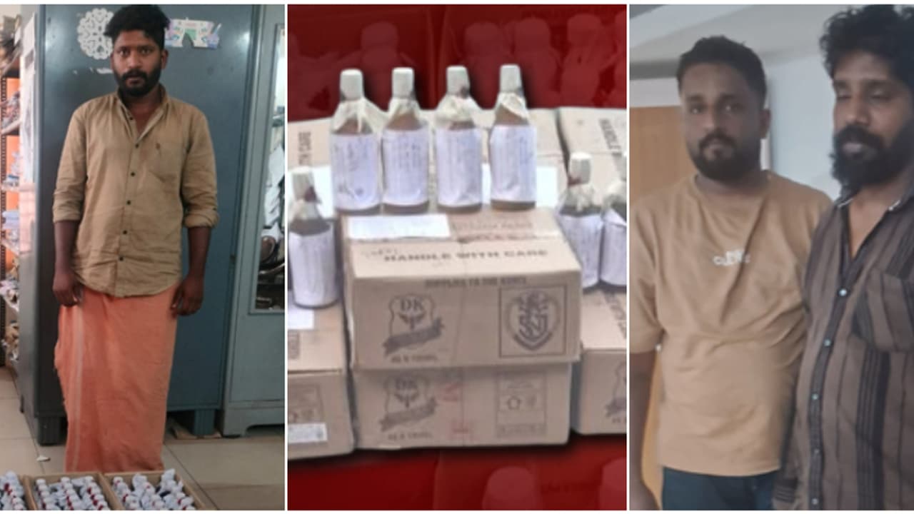 പിക്കപ്പ് വാനിന് രഹസ്യ അറ, കടത്തിക്കൊണ്ട് വന്നത് 100 ലിറ്റർ മാഹി മദ്യം; ഇടുക്കിയിൽ യുവാവ് അറസ്റ്റിൽ പിക്കപ്പ് വാനിന് രഹസ്യ അറ, കടത്തിക്കൊണ്ട് വന്നത് 100 ലിറ്റർ മാഹി മദ്യം; ഇടുക്കിയിൽ യുവാവ് അറസ്റ്റിൽ