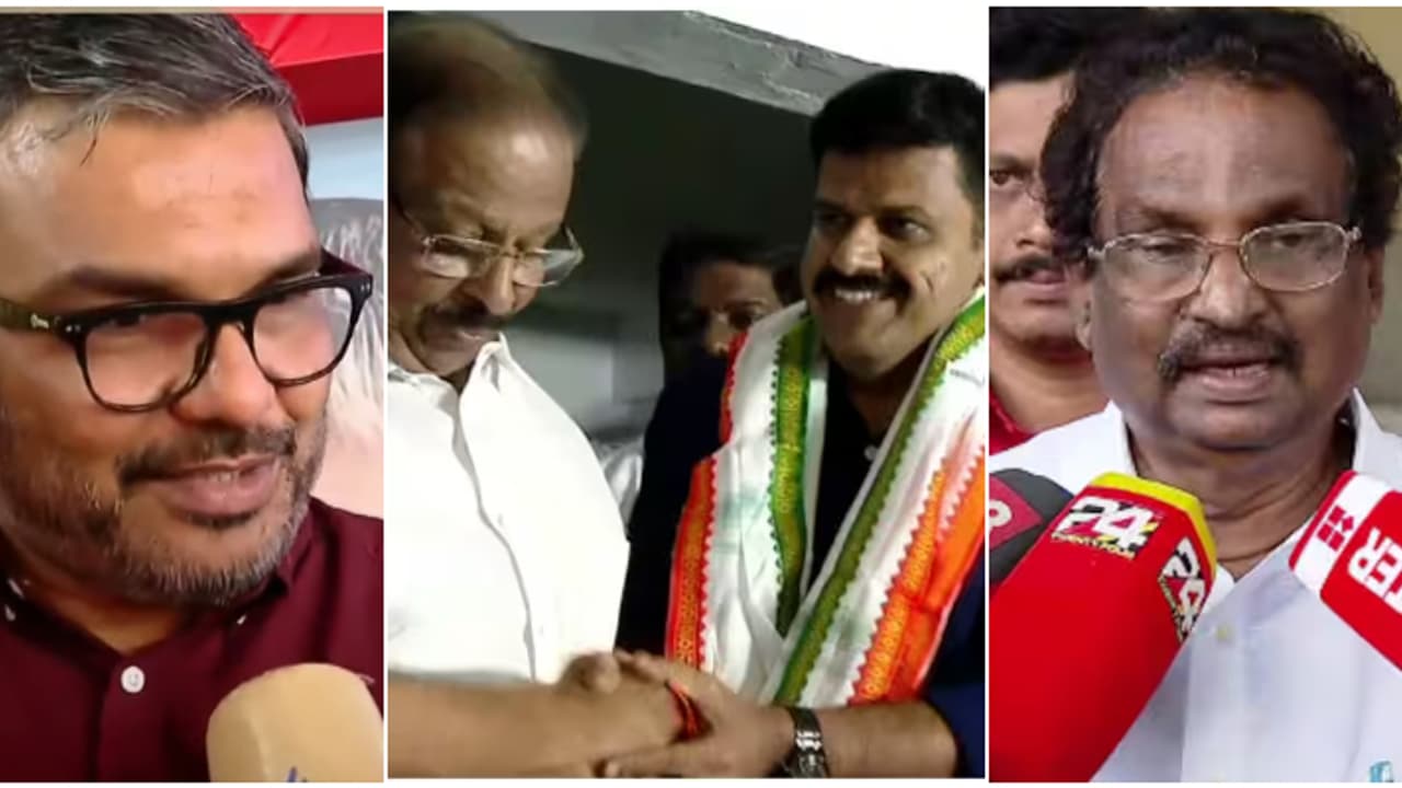 കോൺഗ്രസിന്റെ അന്ത്യത്തിന്റെ തുടക്കമെന്ന് എം ബി രാജേഷ്; കെപിസിസി ഓഫീസിൽ ആര്എസ്എസ് ശാഖ തുടങ്ങാമെന്ന് ബാലൻ കോൺഗ്രസിന്റെ അന്ത്യത്തിന്റെ തുടക്കമെന്ന് എം ബി രാജേഷ്; കെപിസിസി ഓഫീസിൽ ആര്എസ്എസ് ശാഖ തുടങ്ങാമെന്ന് ബാലൻ