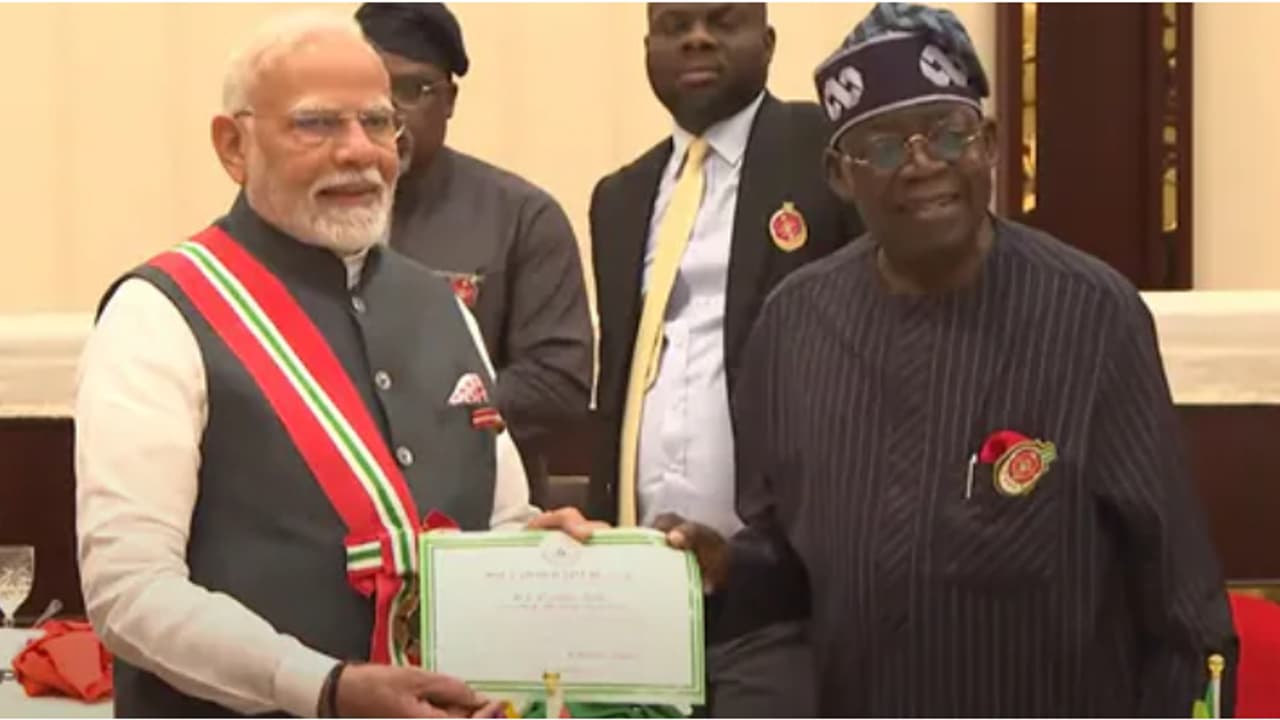 45 വർഷങ്ങൾക്ക് ശേഷം! എലിസബത്ത് രാജ്ഞിക്ക് ശേഷം നൈജീരിയയുടെ വലിയ ബഹുമതി സ്വന്തമാക്കി മോദി; ശേഷം ബ്രസീലിലെത്തി