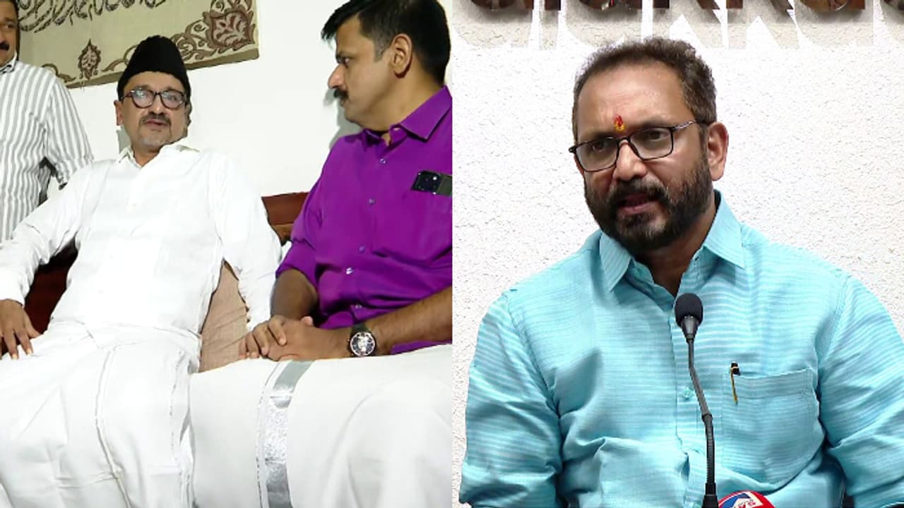 കോൺഗ്രസിൽ ചേരുന്നവര് പാണക്കാട് തങ്ങളെ കാണണം, എന്തുകൊണ്ട് മറ്റ് സമുദായനേതാക്കളെ കാണുന്നില്ല: കെ സുരേന്ദ്രന് കോൺഗ്രസിൽ ചേരുന്നവര് പാണക്കാട് തങ്ങളെ കാണണം, എന്തുകൊണ്ട് മറ്റ് സമുദായനേതാക്കളെ കാണുന്നില്ല: കെ സുരേന്ദ്രന്