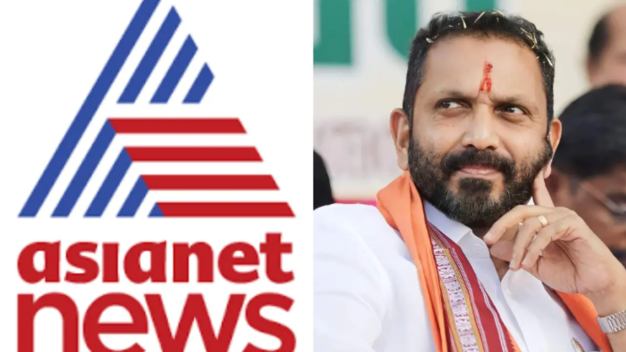 Asianet News dismisses BJP Kerala chief K Surendran's claims against senior journalist PG Suresh Kumar Asianet News dismisses BJP Kerala chief K Surendran's claims against senior journalist PG Suresh Kumar