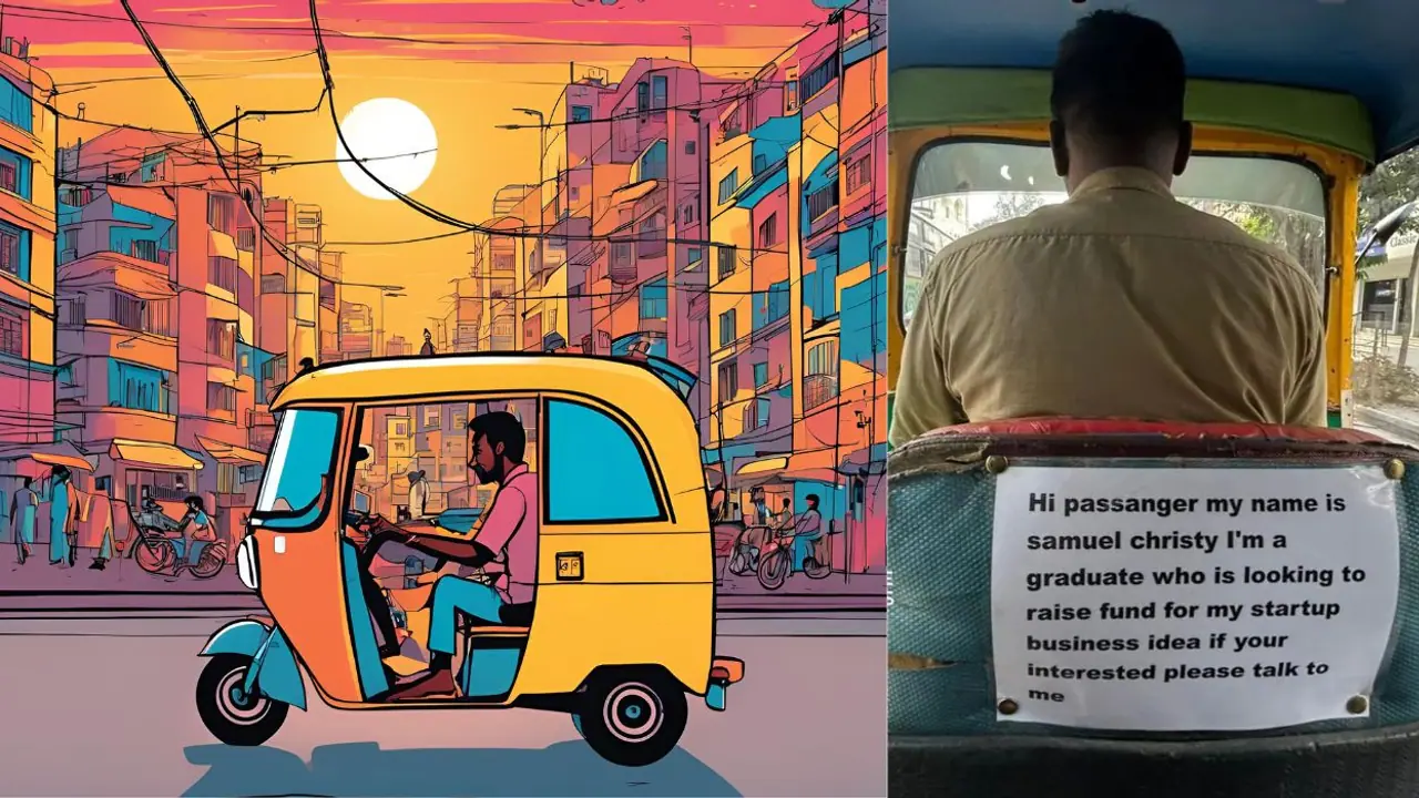 Bengaluru: ಪ್ರಯಾಣಿಕರ ಎದುರು ಸ್ಟಾರ್ಟ್ಅಪ್ ಕನಸು ಬಿಚ್ಚಿಟ್ಟ ಬೆಂಗಳೂರಿನ ಆಟೋ ಡ್ರೈವರ್! Bengaluru: ಪ್ರಯಾಣಿಕರ ಎದುರು ಸ್ಟಾರ್ಟ್ಅಪ್ ಕನಸು ಬಿಚ್ಚಿಟ್ಟ ಬೆಂಗಳೂರಿನ ಆಟೋ ಡ್ರೈವರ್!