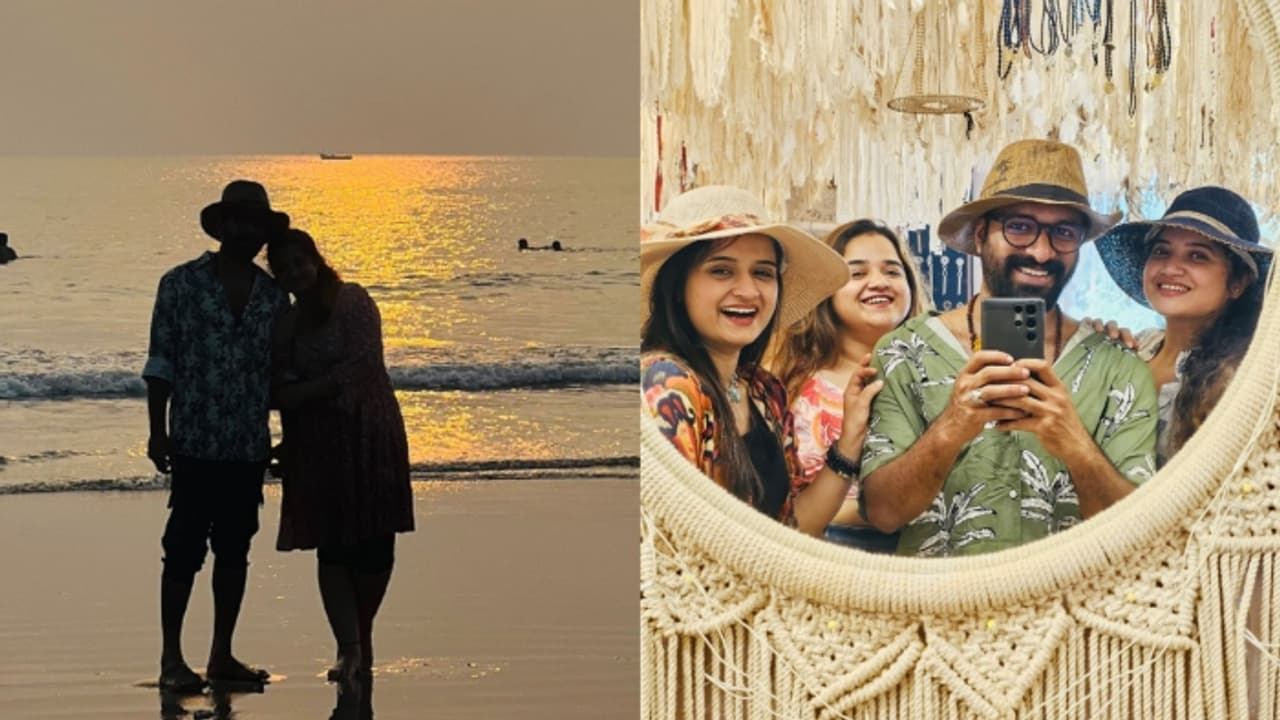 സൂര്യസ്തമയത്തിൽ പ്രണയാർദ്രരായ് സജിനും ഷഫ്നയും; ചിത്രങ്ങൾ സൂര്യസ്തമയത്തിൽ പ്രണയാർദ്രരായ് സജിനും ഷഫ്നയും; ചിത്രങ്ങൾ