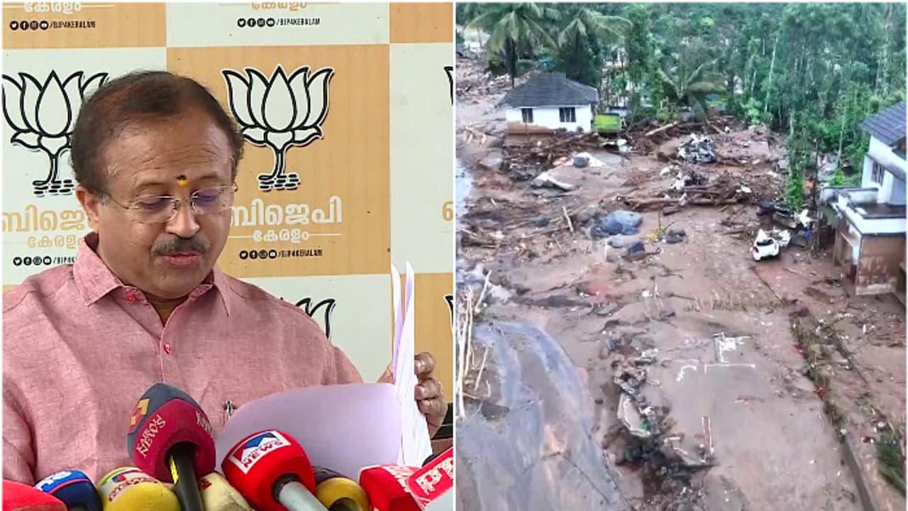 Kerala: BJP leader V Muraleedharan slams UDF, LDF for misleading claims on Wayanad disaster aid