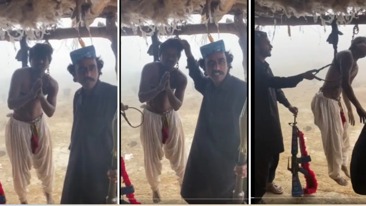 Tied in chains, Hindu man kidnapped, tortured by gang in Pakistan; chilling video emerges (WATCH) Tied in chains, Hindu man kidnapped, tortured by gang in Pakistan; chilling video emerges (WATCH)