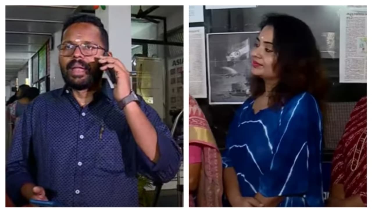  സരിന്റെ ബൂത്തിൽ യന്ത്രത്തകരാർ, പോളിംഗ് വൈകി, വോട്ട് ചെയ്യാതെ സരിൻ മടങ്ങി; പരിഹരിച്ചു