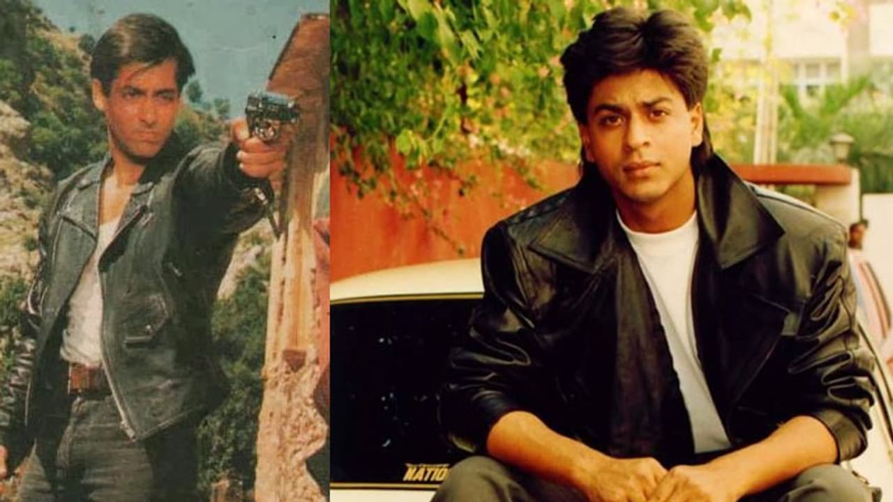 salman khan shot shahrukh khan during karan arjun