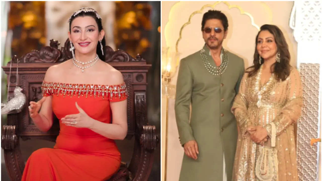 Shah Rukh Khan, Gauri Khan, Shalini Passi Shah Rukh Khan, Gauri Khan, Shalini Passi