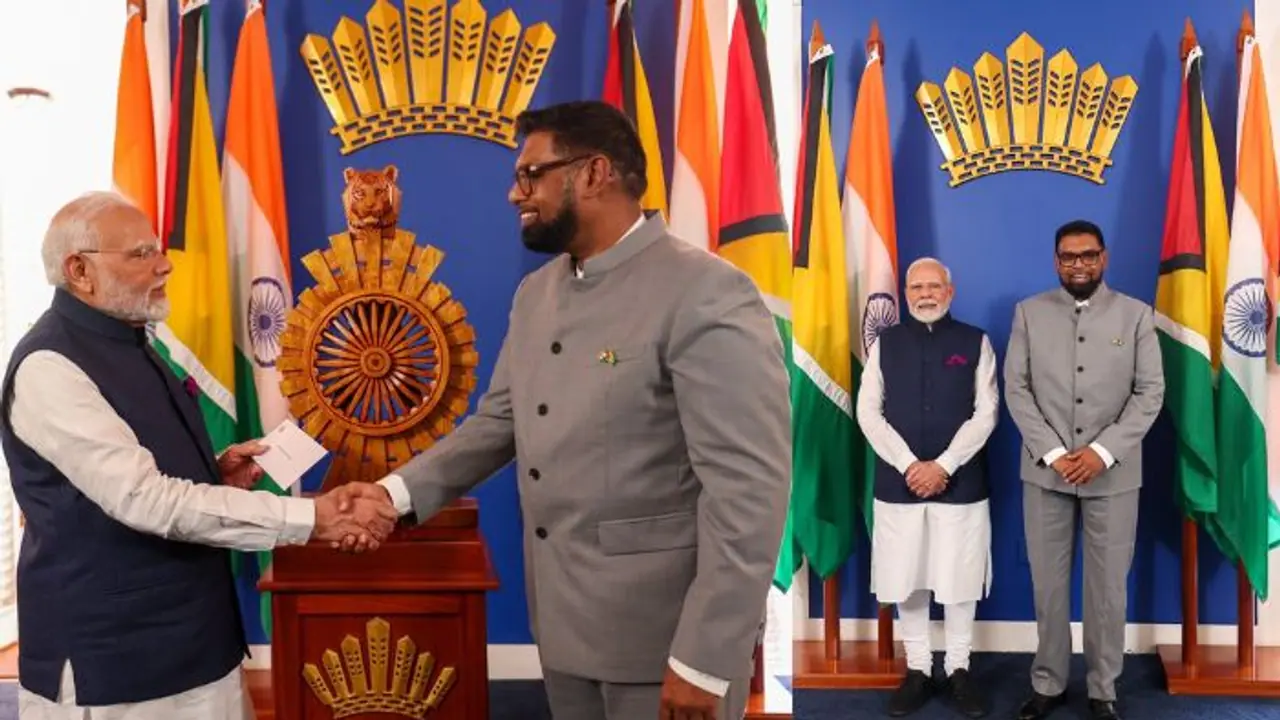 ಔಷಧ, ಇಂಧನ ಯುಪಿಐ ಸೇರಿ ಭಾರತ 10 ಒಪ್ಪಂದ; ಇನ್ಮುಂದೆ ಈ ದೇಶದಲ್ಲಿಯೂ UPI ಸೇವೆ ಆರಂಭ ಔಷಧ, ಇಂಧನ ಯುಪಿಐ ಸೇರಿ ಭಾರತ 10 ಒಪ್ಪಂದ; ಇನ್ಮುಂದೆ ಈ ದೇಶದಲ್ಲಿಯೂ UPI ಸೇವೆ ಆರಂಭ